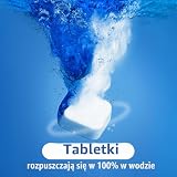 Natulim Tabletki do zmywarki, 60 sztuk, rozpuszczalne w wodzie i biodegradowalne tabletki do zmywarek, formuła 6 w 1, głębokie czyszczenie, ochrona szkła, funkcja soli, bez plastiku (2 sztuki)