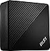 MSI Cubi N ADL Mini PC: Intel Celeron N100, 4GB RAM, 128GB SSD, Black, Windows 11 Pro Entry: ADL-021US