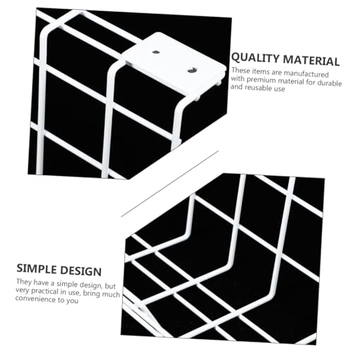 DOITOOL 2 piezas organizadores compactos para almacenamiento de cables bajo escritorio para control eficiente de cables y diseño reutilizable para fácil instalación miniatura 4
