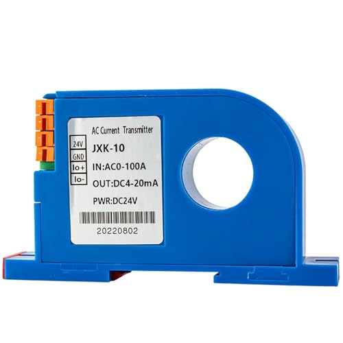 Transmisor de corriente CC 4-20mA y sensor de 0-10V con salida RS485 para monitoreo de 200A 3