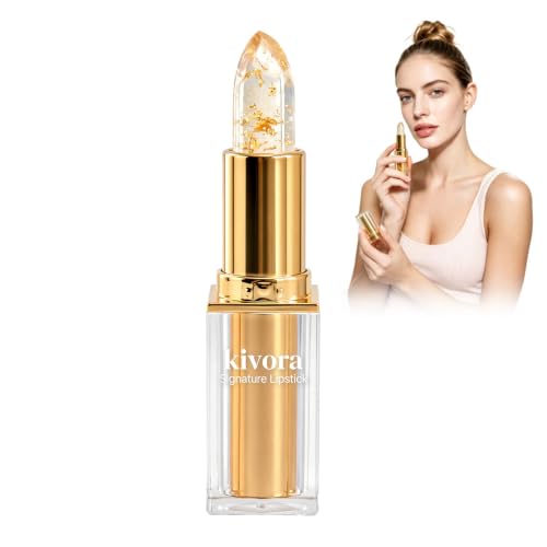 GosBio Kivora Lipstick for Mature Lips, 2026 New Upgraded Kivora Signature Lips-tick, PH Clear Lipstick That Changes Color, Long Lasting Moisturizing Tinted Lip Balm for Older Women