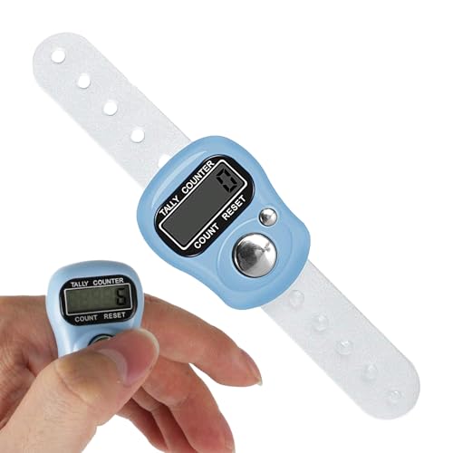 Compteurs De Doigts Électroniques, Compteur De Points Numérique À clics À Écran LCD, pour Course À Pied, Tricot, Golf, Sport Et Gestion des Stocks