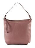 Coccinelle Mila Hobo Bag Dark Pivoine