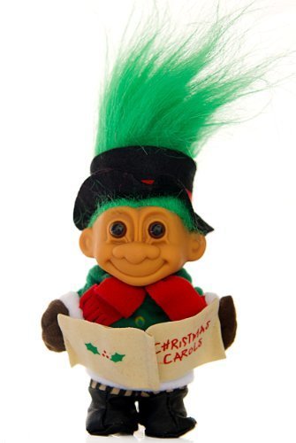Muñeco Troll Navideño Canta Villancicos de 6 Pulgadas miniatura 1