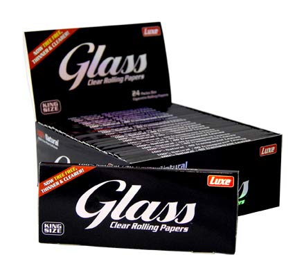 Glass Com Papel de Fumar Glass King Size Slim