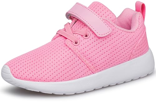 Image of TOEDNNQI Kids Shoes Toddler Boys Girls Lightweight Strap Sneakers