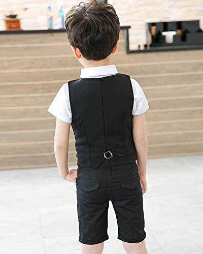 Quge 3 Pezzo Completo da Ragazzo Abiti Camicia