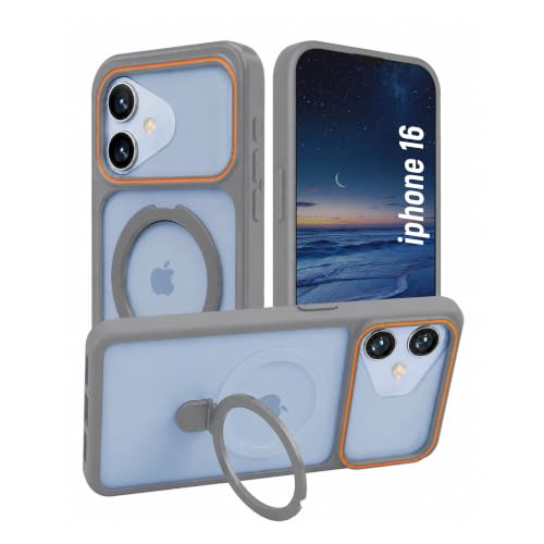 Image of AIBEX Back Cover Case for Apple iPhone 15 MagSafe Compatible | Slim Case with Wireless Charging Support |Anti-Scratch, Shockproof, Anti-Fingerprint & Lightweight Military-Grade Protective Cover - Blue