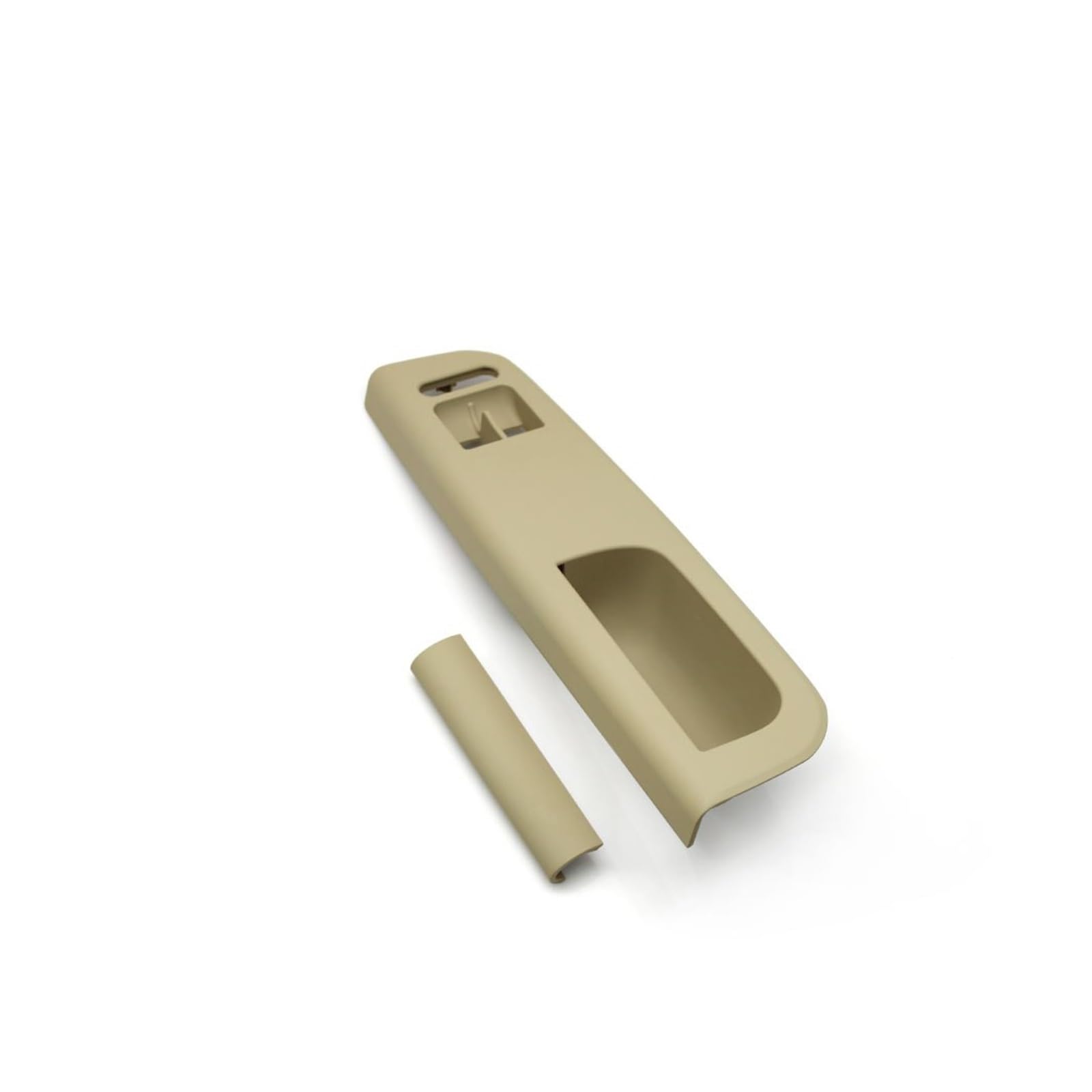 Nqkcuac Door Pull Handle for VW for Bora for Golf 4 MK4 for Jetta for Passat 1999-2004 RHD Car Window Switch Cover Door Pull Grab Handle Armrest(RHD Beige 2Piece)
