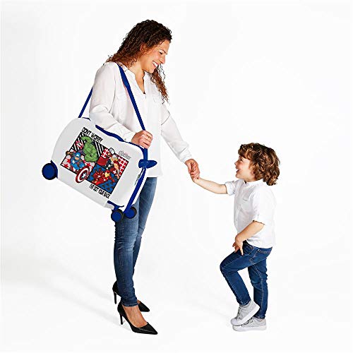 Miniatura 7 de Marvel Los Vengadores All Avengers Maleta Infantil Multicolor 50x38x20 Cms Rígida Abs Cierre Combinación 34l 2, 1kgs 4 Ruedas Equipaje De Mano