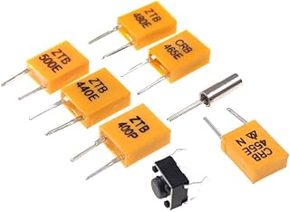 10 Pcs/Item 6x6x4.3 Tact Switch 400 429 432 440 455 465 480 500 KHz 1.0 Mhz Resonator 32.768KHz 3x8 12.5PF 20ppm Crystal - (Color: 465Khz 2pcs)