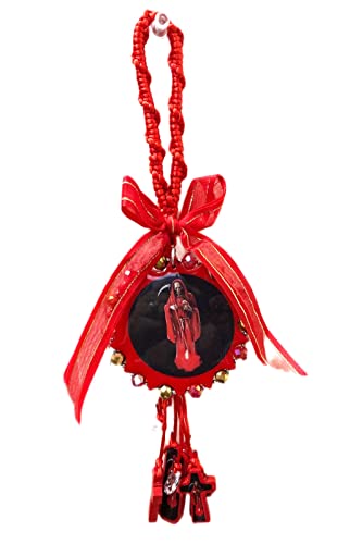 Santa Muerte Bendicion y Proteccion en el Hogar y Negocio en amuleto