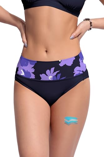 Image of Beautikini Period Swimwear Bikini Menstrual Swim Bottoms Leakproof Bathing Suits for Teens Girl