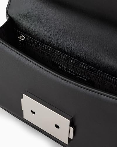 Armani Exchange A｜X Women's Jodie Crossbody Bag, Black, ONE SIZE2