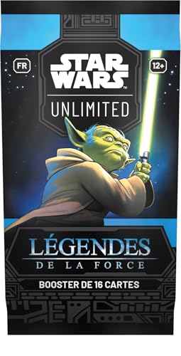 Lot de 16 cartes boosters Star Wars Unlimited : Légendes de la Force - vue 5