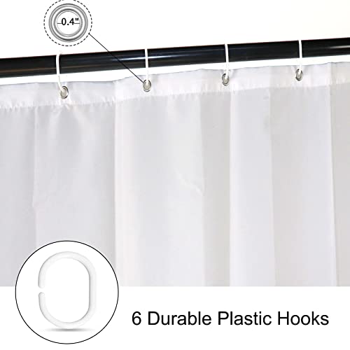 MIRRORANG Orange Flower Stall Shower Curtain - Image 4