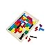 Madera Tetris Puzzle Enigmas Juguete de Madera del Rompecabezas de la Caja de Regalos Brain Games Juguetes de Madera Rompecabezas Tangram Educativo para Niños