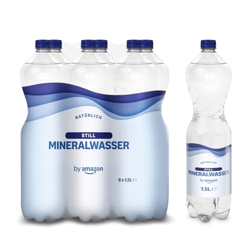 by Amazon Natürliches Mineralwasser Still, 6x1.5L