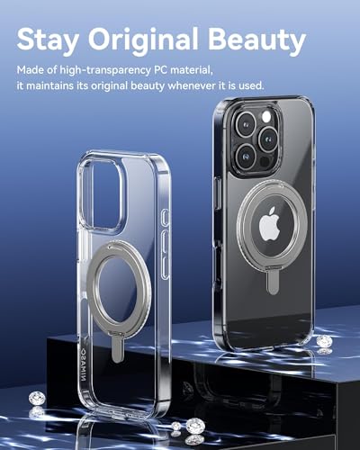 Coque iPhone 16 Pro antichoc transparente compatible MagSafe NIMASO robuste