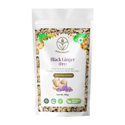 Image of Shiva Organic Black Ginger Dry - 100 g