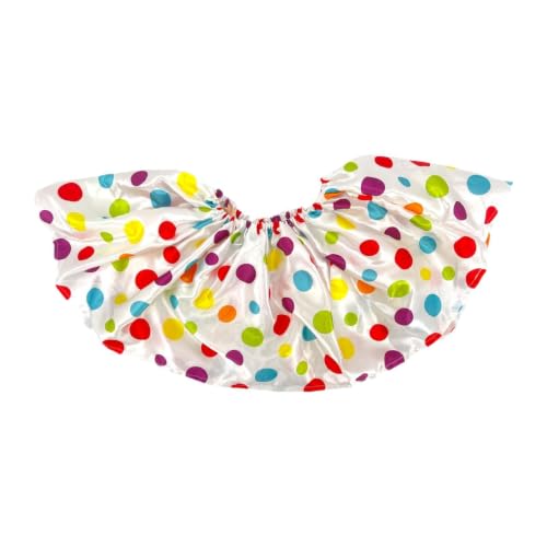 Collar de payaso ajustable para evitar disfraces calurosos de Halloween