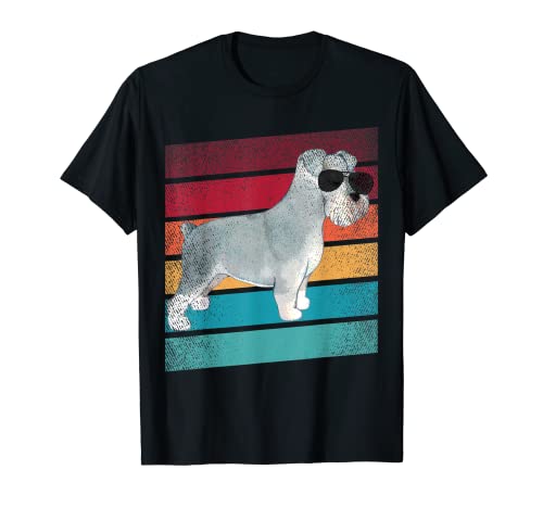 Miniatura Schnauzer Perro Divertido Mamá Papá Ropa Camiseta