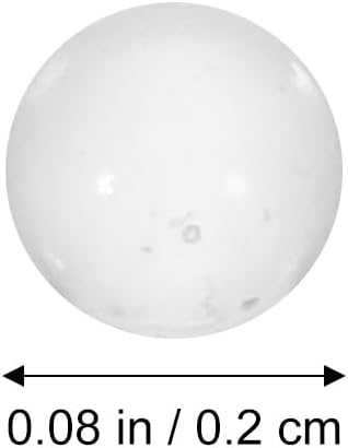 Miniatura 3 de 2000 piezas de vidrio sólido jarrón de mármol mini jarrones de pintura transparente soda lima cuentas de vidrio mini bolas de mezcla de pintura