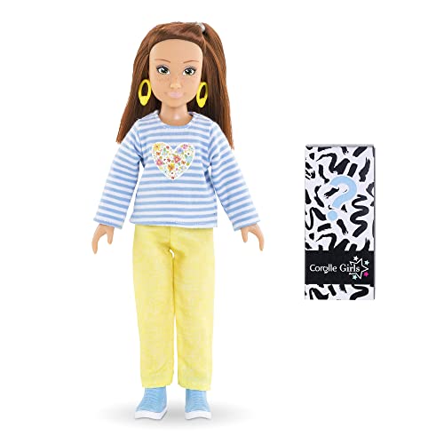 Corolle Girls - Coffret Zoé Shopping, poupée Mannequin, 6 Accessoires, 28cm, dès 4 Ans, 9000600100
