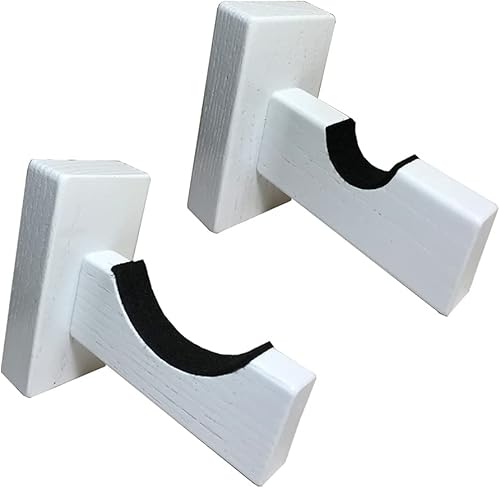 Soporte de pared para bate de béisbol, soporte de madera maciza con tornillos ocultos para sóftbol y béisbol