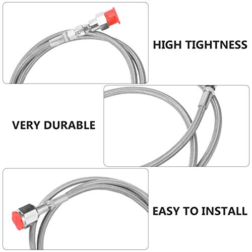 VILLCASE Clube de Refrigerante de 60 Polegadas para Adaptador Direto de Tanque de CO2 Externo Cga320