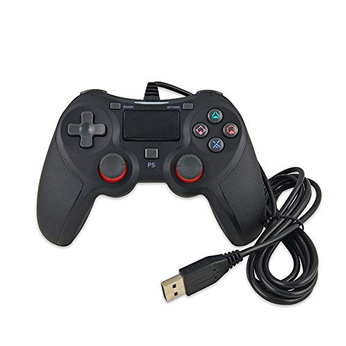 Somedays Manette de Jeu USB avec la Manette câblée Double Vibration ps4 pour Playstation 4 / ps4 Slim / ps4 Pro