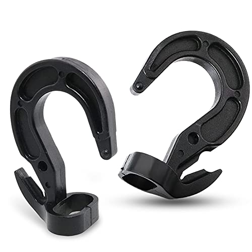 30PCs Plastic Shock Cord Hooks, Elastic Plastic Shock Cord Bungee Rope Hooks Fit for 1/4
