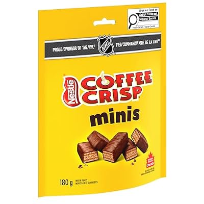 COFFEE CRISP Minis, 180g/6.3 oz