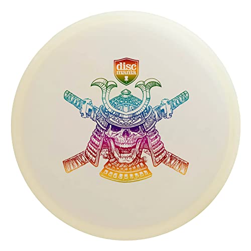 Discmania Active Premium Sensei Glow Disc Golf Putter | Limited Edition Undead Samurai 2 | Durable, Glow in The Dark Plastic | Stable Flight with Reliable Fade | Perfect for Upshots & Short Drives