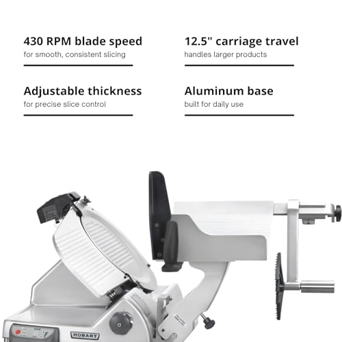 Hobart commercial meat slicer
