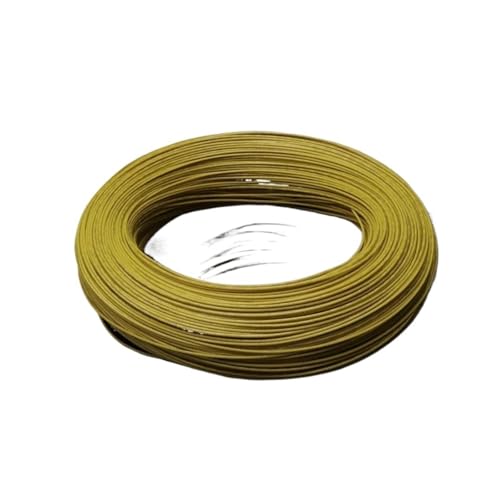 Câble électronique haute température Xuro 20 AWG fil PTFE jaune 10m
