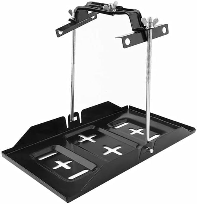Bandeja para bateria THEPRO com suporte ajustavel e revestimento anticorrosao – Kit