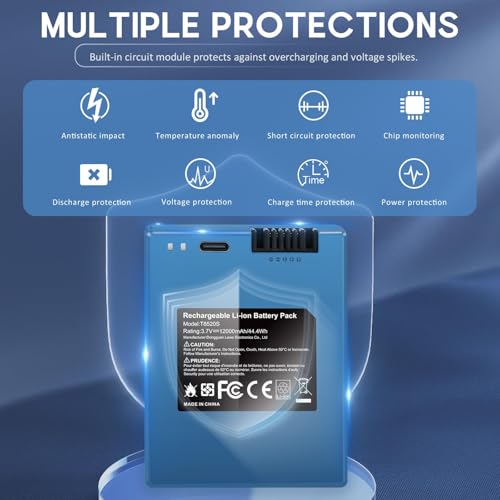Security Rechargeable Battery Compatible with eufy S330 S230 S220 E330 Video Smart Lock 3-in-1 and Smart Drop, 12000mAh Battery Replacement by ASUNCELL - Image 6
