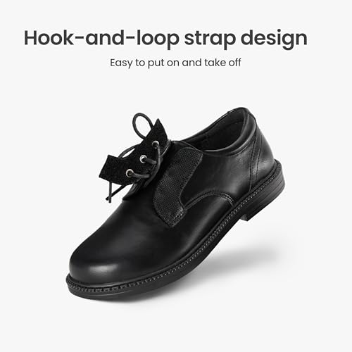 Image of PATPAT Boys Girls Dress Shoes,Oxford Loafers Formal School Church Shoes for Toddler Little Big Kids