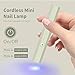 ShynyShy Small UV Light for Nails, Small Nail Cure Light, Flash Cure Lamp for Gel Nails, LED Nail Lamp for Gel Polish, Manicure USB Nail Dryer for Fast Curing at Salon Home DIY （Green）