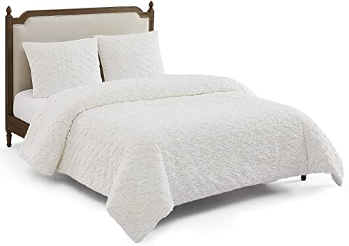 Ugg 12628 Adalee King Comforter Set Plush Soft Cozy Comfortable Hotel Style Faux Fur Comforter And Two Pillow Shams Bedding Set, King/California King, Natural #TOP6