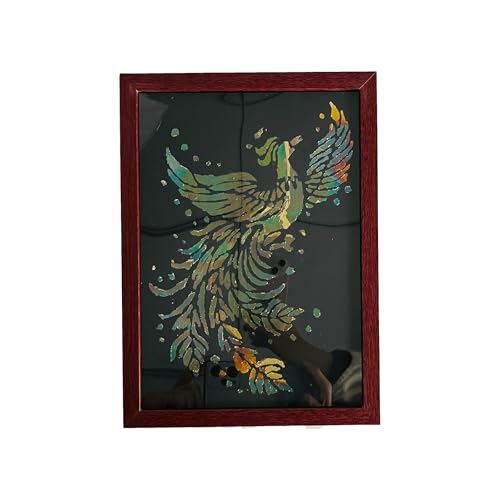 EUFANCE Handmade Phoenix Framed Wall Art