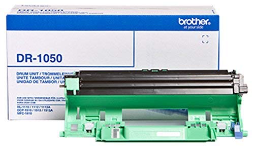 Brother DR1050 Tamburo Originale per Stampanti HL1110, HL1112, HL1210W, HL1212W, DCP1510, DCP1610W, DCP1612W, MFC1810, MFC1910W, Capacità fino a 10.000 Pagine