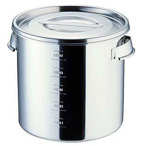 Amazon｜UK18-8目盛付 キッチンポット 30cm(手付) AKTA819 0957ap