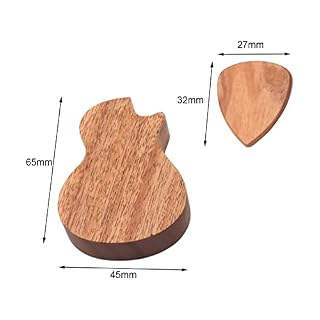 Calager Étui réutilisable pour médiators de guitare – Surface lisse – Mini support de médiator en bois – Pour usage… - Les Beatles, Paul McCartney, John Lennon, RIngo Starr, George Harrison Calager Étui réutilisable pour médiators de guitare - Surface lisse - Mini support de médiator en bois - Pour usage… – Image 2
