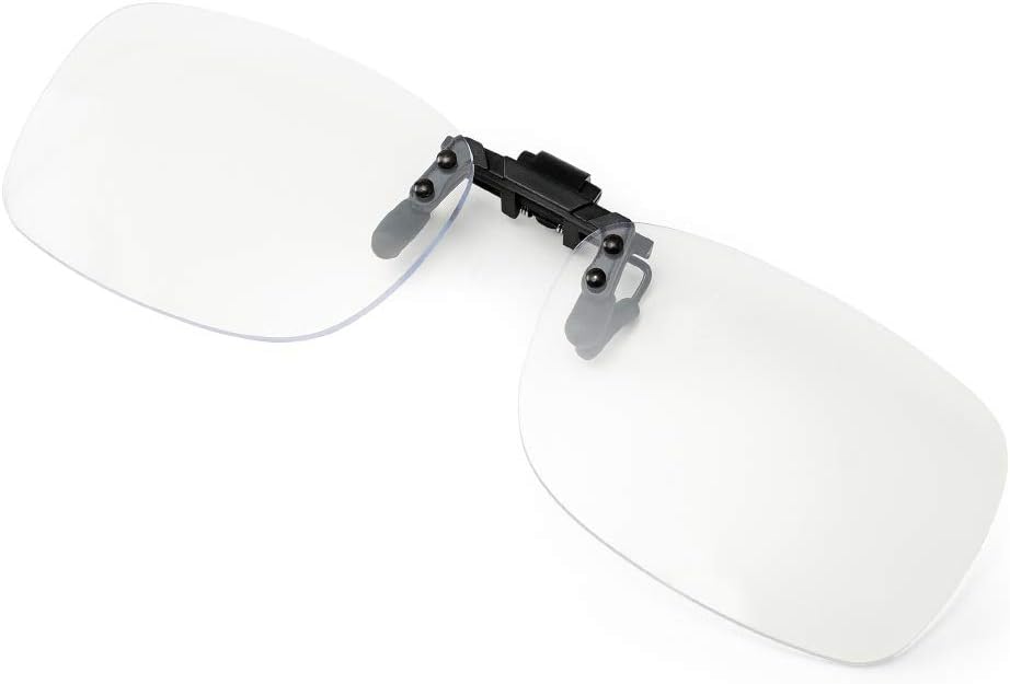 Cyxus Blue Light Blocking Clip On Computer Glasses,Anti UV Eye Strain Reading Eyewear,Men/Women