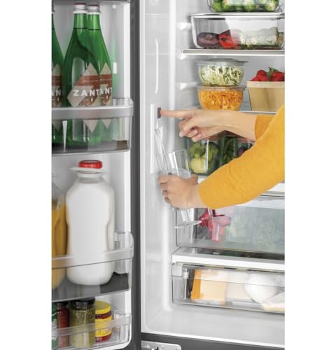 Cafe CWE19SP2NS1 18.6 cu. ft. French Door Refrigerator in Stainless Steel, Counter Depth and ENERGY STAR on Fridge.com