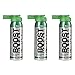 95% Pure Pocket Sized Oxygen Supplement, Portable Canister of Clean Oxygen, Increases Endurance, Recovery, Mental Acuity and Performance (2 Liter Canisters, 3 Pack, Natural)