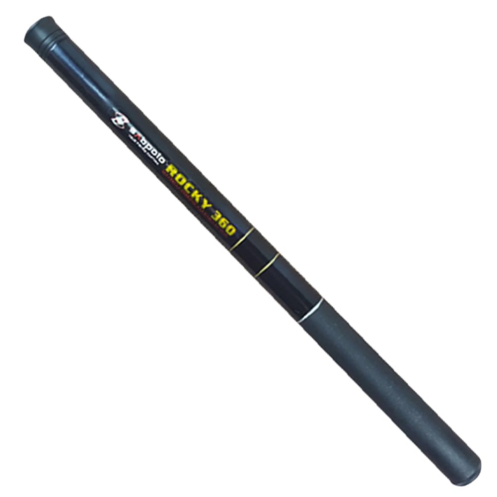 HTU Fishing Rod Fiberglass Stream Lake Hand Pole Ultralight 2.1/2.4/2.7/3.6M Retractable 40cm Telescopic Fishing Rod for Smaller Waters