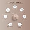 nutri+ Proteina in Polvere 3k vegan Brownie al Cioccolato Proteine - Protein Powder - Polvere Proteica senza Lattosio - Isolato proteico